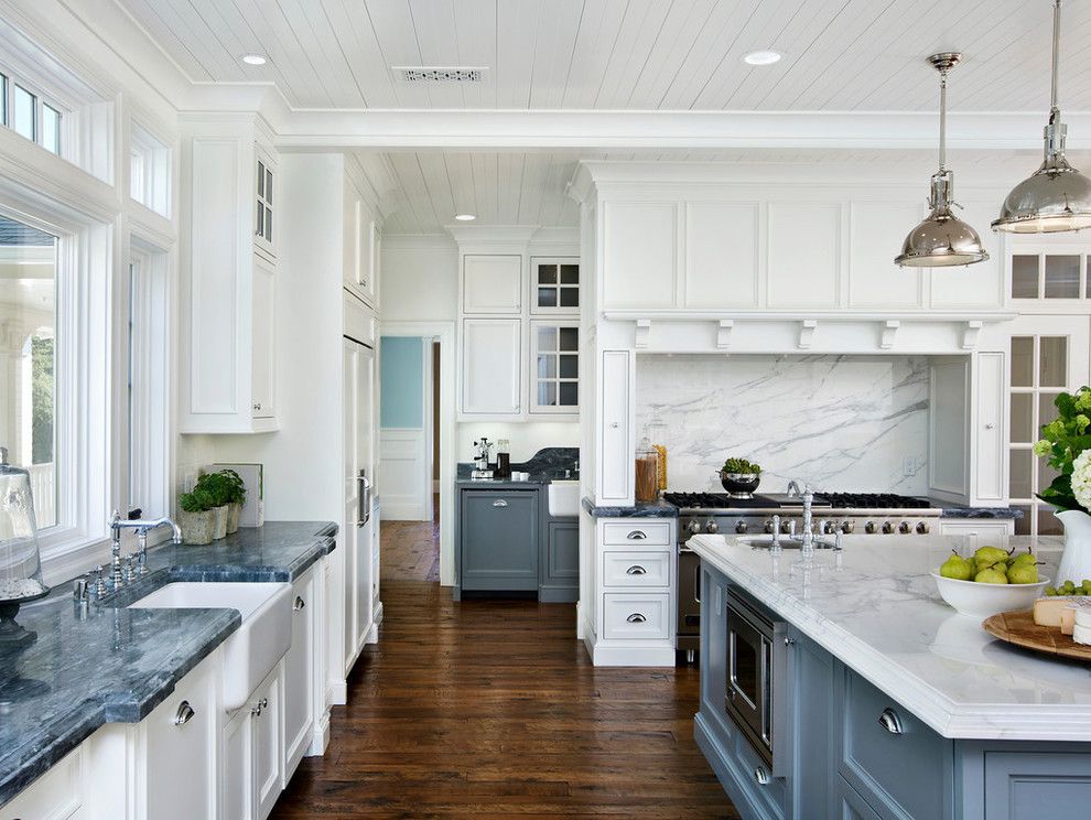 Robson Homes for a Craftsman Kitchen with a Island Refrigerator and the Thrash House   Historic Renovation in Los Gatos, Ca by Robson Homes