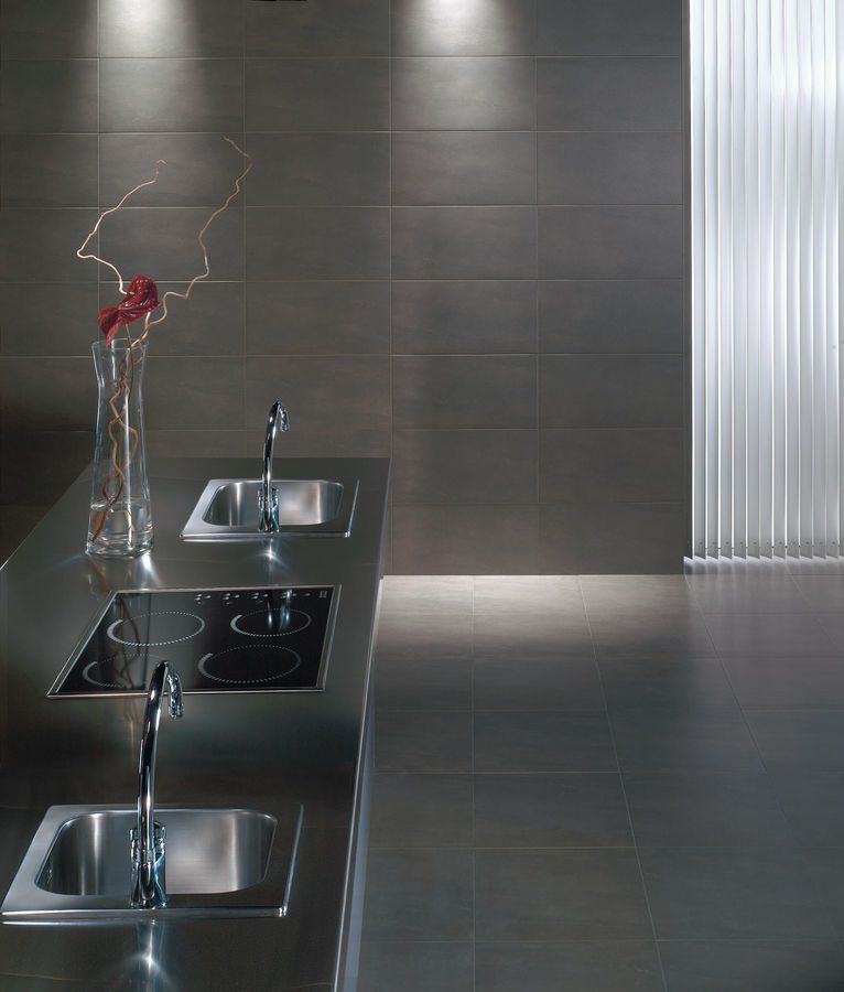 Roca Tile for a Contemporary Kitchen with a Bathroom Tile and Tile Products by Armcraft Inc.