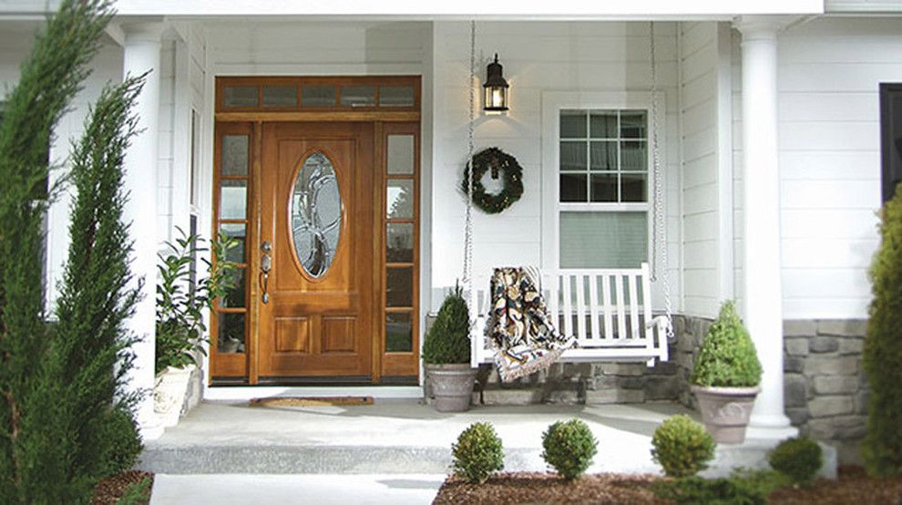 Rogue Valley Doors for a Craftsman Exterior with a French Door and Doors by Rogue Valley Door