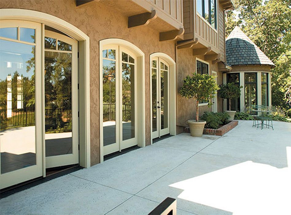 Rogue Valley Doors for a Mediterranean Patio with a French Door and Doors by Rogue Valley Door