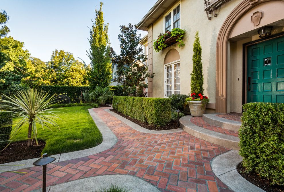 Ryan Lawn and Tree for a Traditional Landscape with a Arch Entryway and Eastside Traditional by Cornerstone Construction Services