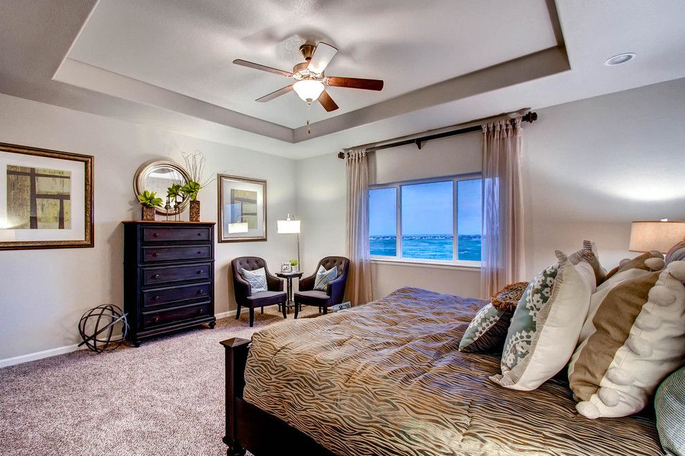 Saint Aubyn Homes for a Transitional Bedroom with a Transitional and 2015   Parade of Homes by Housing & Building Association of Colorado Springs