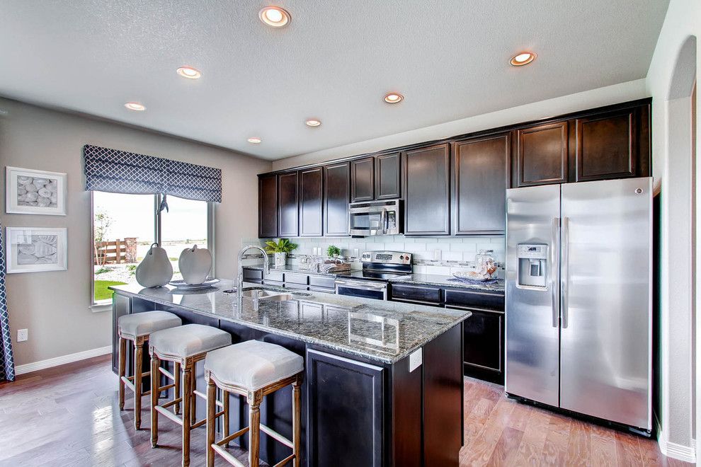 Saint Aubyn Homes for a Transitional Kitchen with a Transitional and 2015   Parade of Homes by Housing & Building Association of Colorado Springs