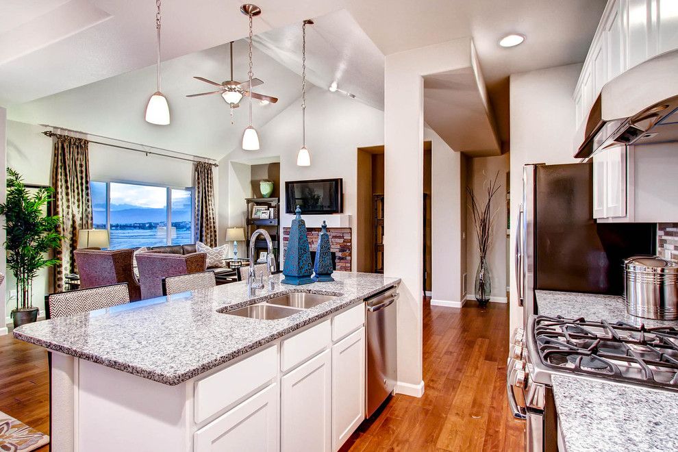 Saint Aubyn Homes for a Transitional Kitchen with a Transitional and 2015   Parade of Homes by Housing & Building Association of Colorado Springs