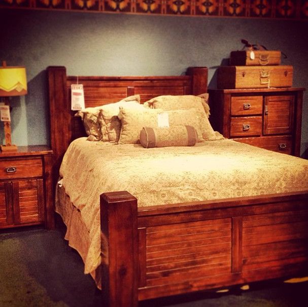 Sam Levitz for a  Bedroom with a Rustic Wood and Bedrooms by Sam Levitz Furniture