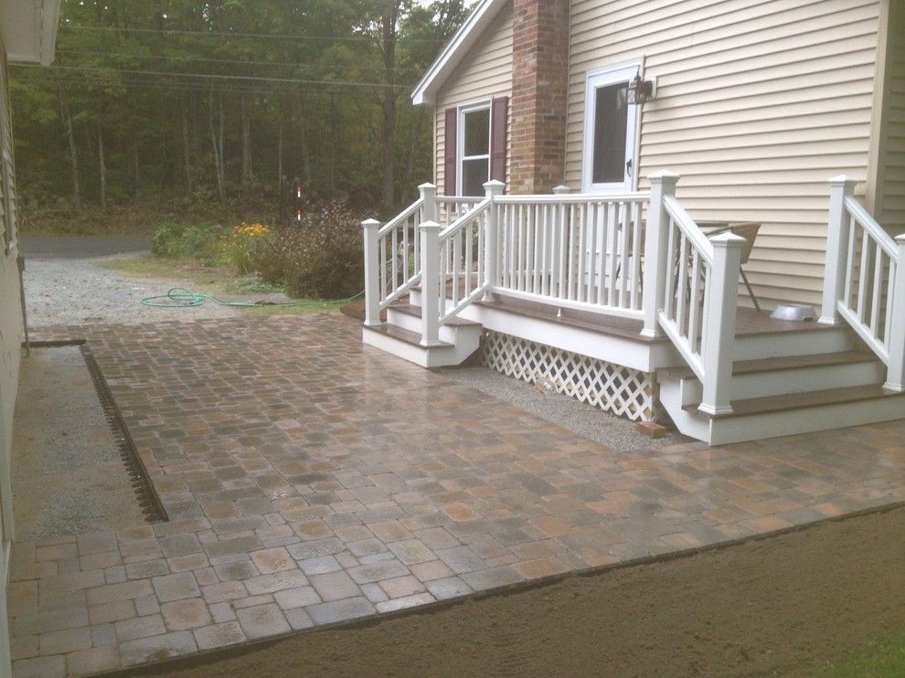 Sears Manchester Nh for a  Patio with a Outdoor Living Spaces and Nh Outdoor Living Spaces & Patios by Firmly Rooted Landscaping