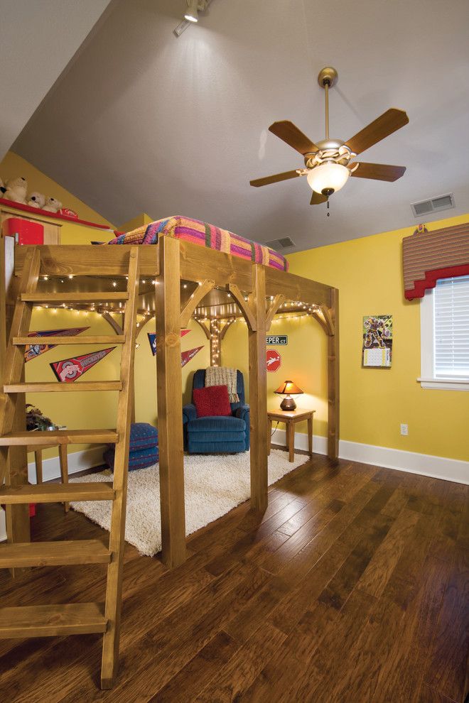 Sedlak Interiors for a Traditional Kids with a Loft Bed and Rocky River Renovation by Housetrends Magazine