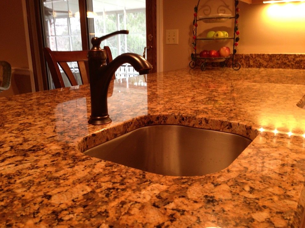 Sensa Granite for a Traditional Kitchen with a Granite and Forever Young by Logan Hanes