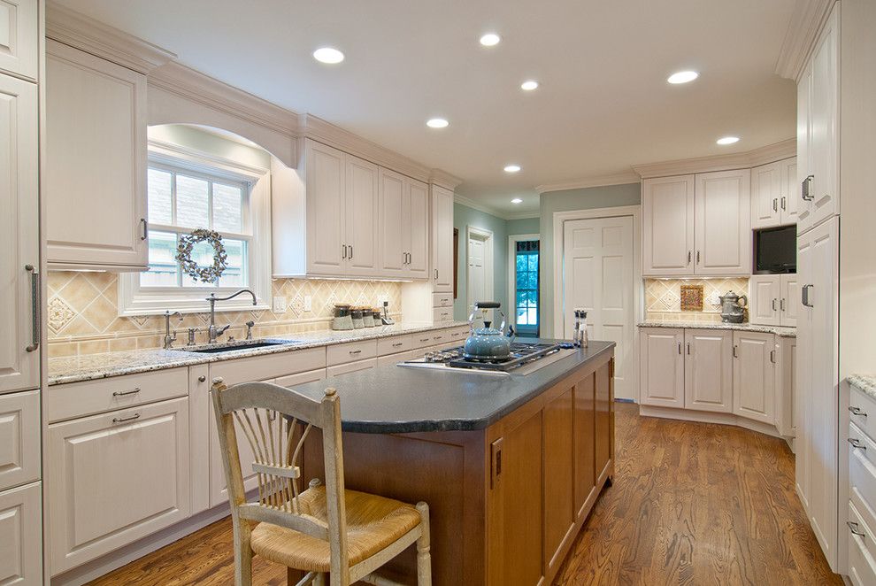 Sensa Granite for a Traditional Kitchen with a Kichler Undercabinet Lights and Dallas/ Traditional by the Kitchen Source