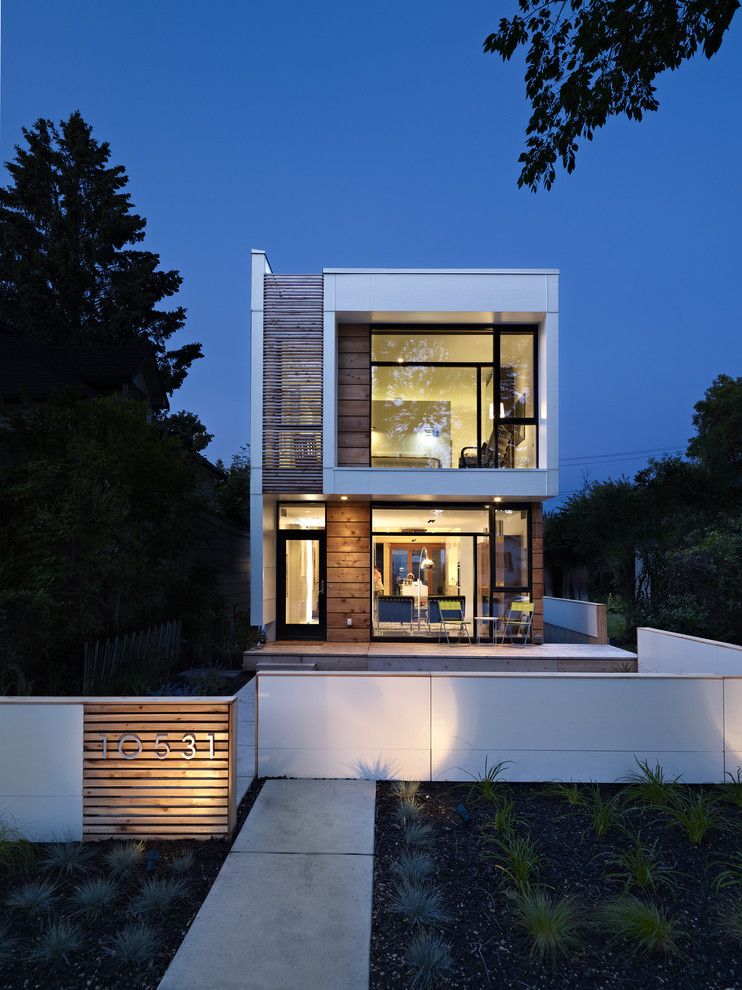 Sepulveda Building Materials for a Modern Exterior with a White and Lg House   Exterior by Thirdstone Inc. [^]