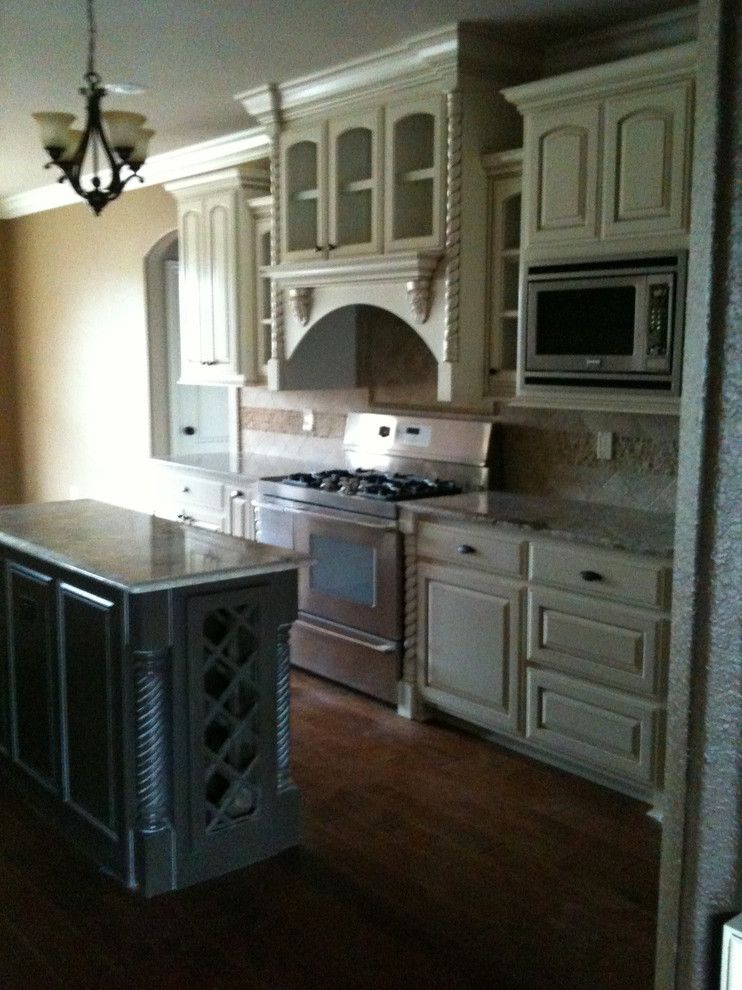 Sewell Appliance for a Traditional Spaces with a Wine Rack and Hyde Park Houses by Erin Sewell   Artful Interiors, Llc