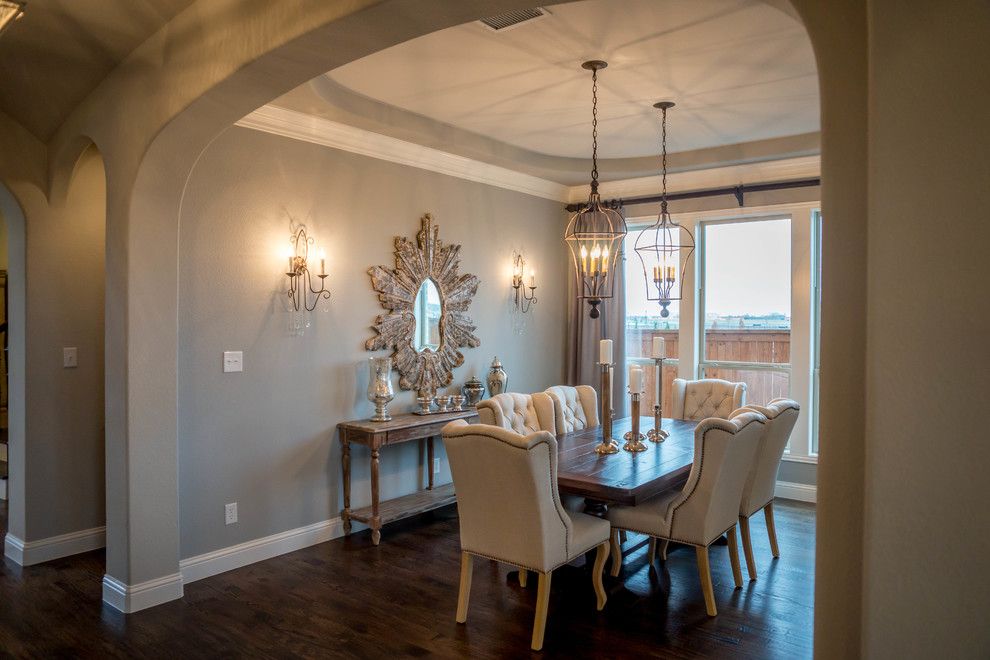 Shaddock Homes for a Traditional Dining Room with a Traditional and Light Farms | Shaddock Homes by Shaddock Homes