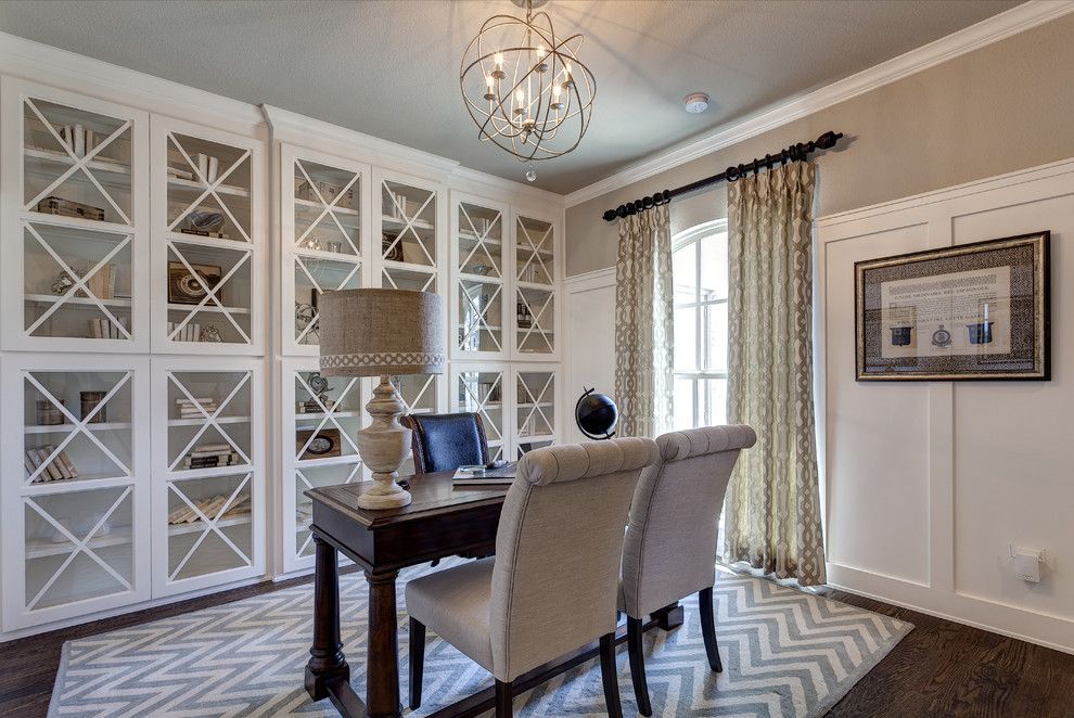 Shaddock Homes for a Traditional Home Office with a Area Rugs and Light Farms | Shaddock Homes by Shaddock Homes