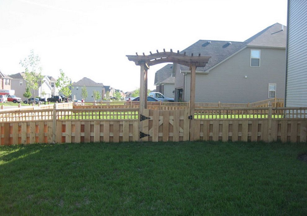 Shadow Box Fence for a  Spaces with a  and Shadow Box Fences by Classic Fence Inc.