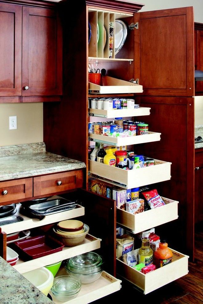 Shelf Genie for a Contemporary Spaces with a Pantry Shelving and Shelfgenie Pantry Pull Out Shelves by Shelfgenie of Austin