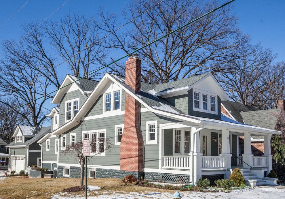 Sherwin Williams Alabaster for a Craftsman Exterior with a Family Friendly and the Lincoln by Starbuck Realty