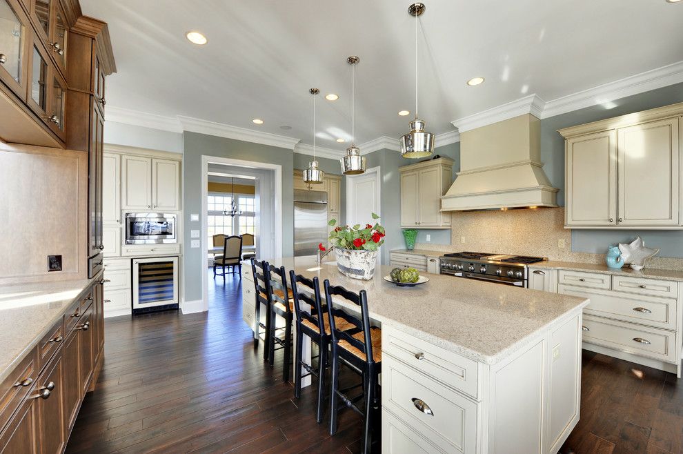 Sherwin Williams Cabinet Paint for a Contemporary Kitchen with a White Kitchen and Kitchen by Echelon Custom Homes