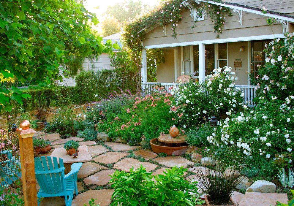 Shutterbug Santa Rosa for a Traditional Landscape with a Front Yard and Grace Design Associates by Margie Grace   Grace Design Associates