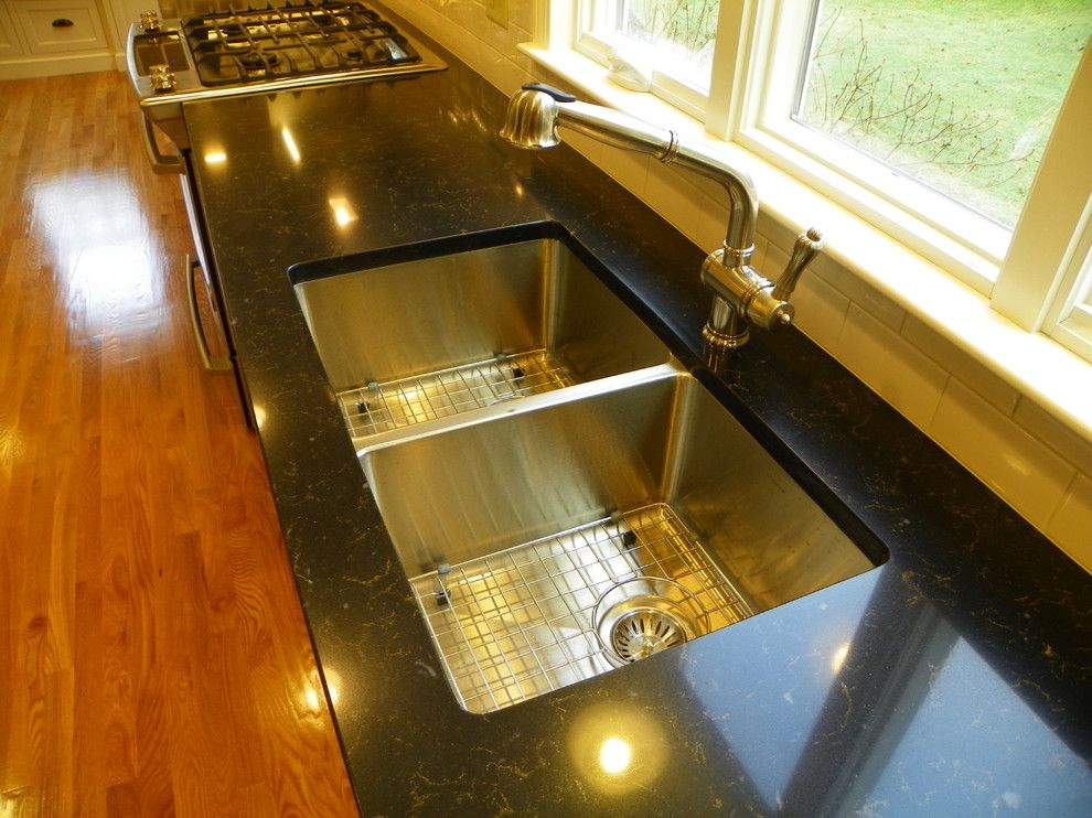 Silestone for a Traditional Kitchen with a Traditional and Traditional Kitchen by Renovisionsinc.com