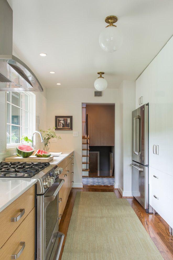 Silestone for a Transitional Kitchen with a Ceiling Lights and Transitional Kitchen by Rillarchitects.com