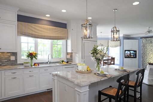 Silestone vs Granite for a Traditional Kitchen with a Glass Front Cabinets and Kitchen 11084 by J.s. Brown & Co.