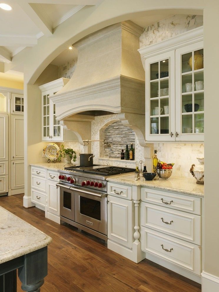 Silver Pearl Granite for a Traditional Kitchen with a Hemingway Homes and Rockville, Md Kitchen Renovation by Ferguson Bath, Kitchen & Lighting Gallery