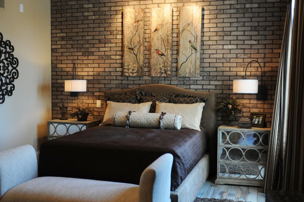 Silverado Building Materials for a Modern Spaces with a Contrast and Accent Wall Using Thin Brick. by Silverado Building Materials