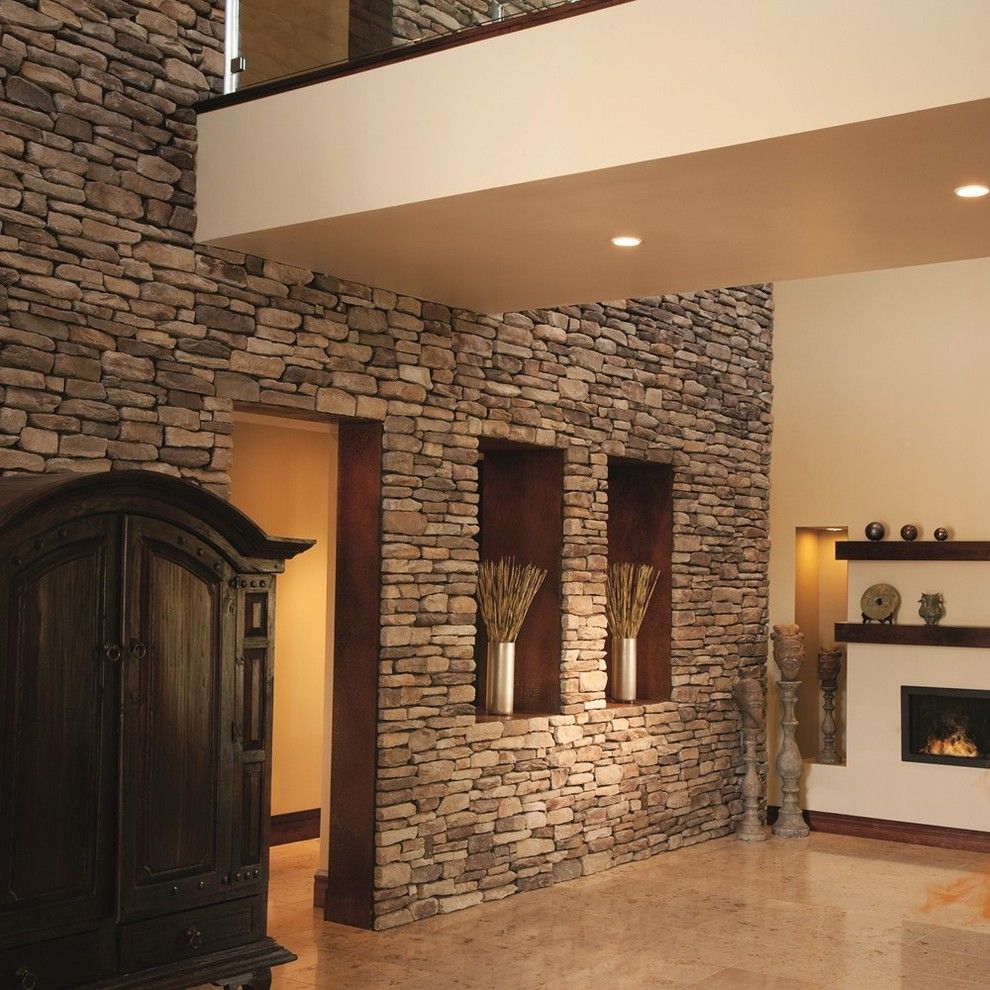 Silverado Building Materials for a  Spaces with a  and Boral Cultured Stone by Silverado Building Materials