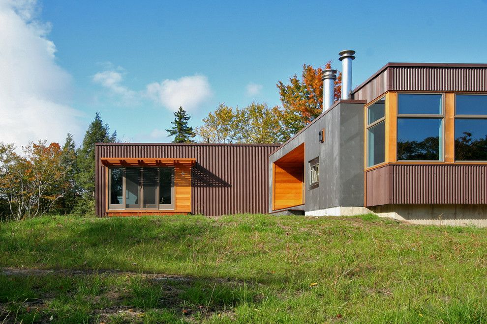 Simplex Homes for a Modern Exterior with a Prefab and Vermont Cabin Exterior by Resolution: 4 Architecture