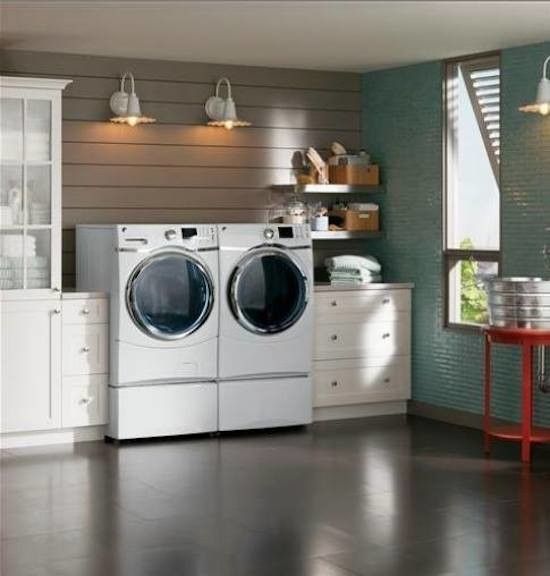Spencers Appliances for a  Laundry Room with a  and Ge Washer and Dryer by Spencer's Tv and Appliance