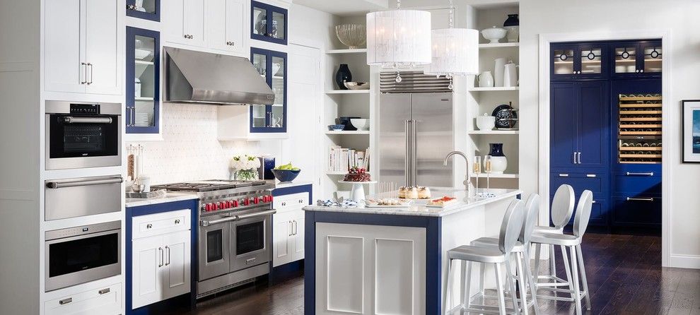 Spencers Appliances for a  Spaces with a Wolf Subzero Kitchen and Brands by Spencers Tv and Appliance