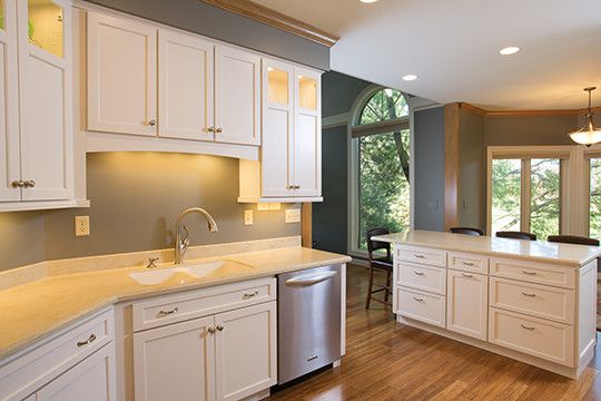 Starmark Cabinets for a Traditional Kitchen with a White Kitchen Cabinets and Kitchen & Bathroom Remodel in Central Sioux Falls by Today's Starmark Custom Cabinetry & Furniture