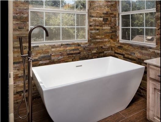 Statewide Remodeling for a Contemporary Bathroom with a Bathtubs and Bathroom Remodels by Statewide Remodeling