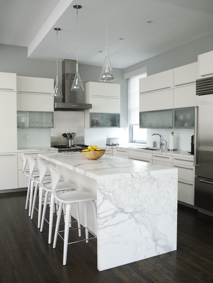 Sugatsune for a Contemporary Kitchen with a Lift Up Door and Ny Loft by Chelsea Atelier Architect, Pc