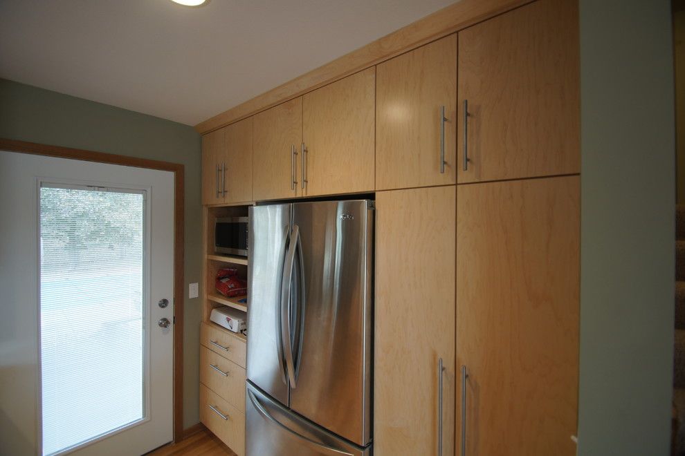 Swenson Granite for a Modern Kitchen with a Maple Cabinets and Swenson Remodel by Imperial Home Improvement