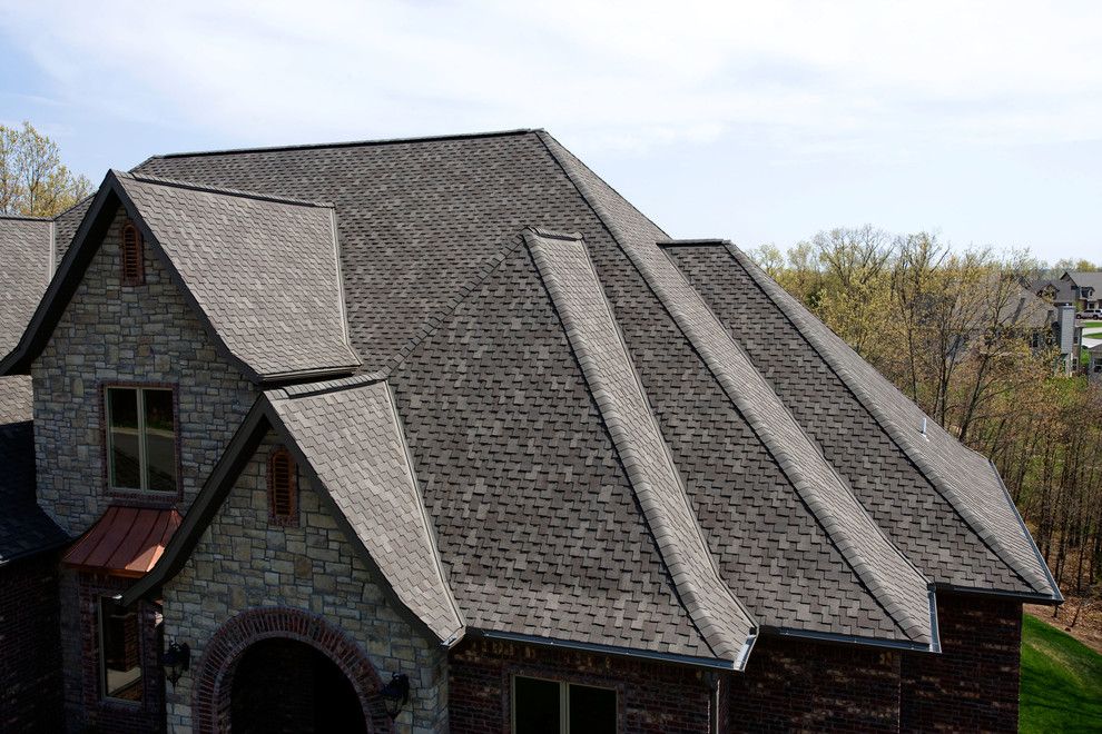 Tamko Heritage for a  Spaces with a Brown Roof and Residential Roofing by Tamko Building Products, Inc.