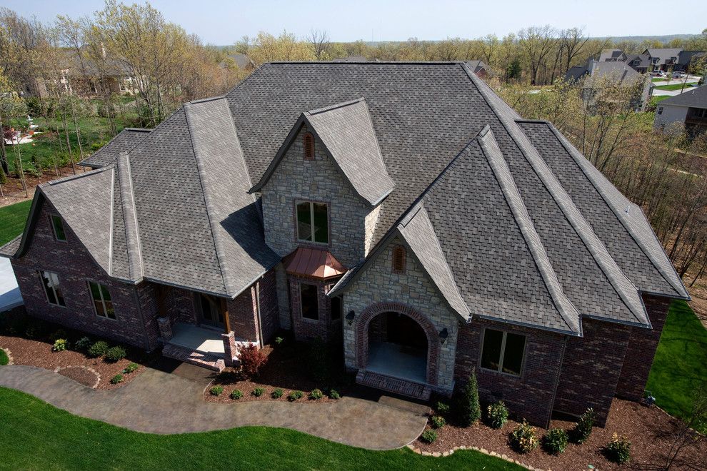 Tamko Heritage for a  Spaces with a Grey Shingles and Residential Roofing by Tamko Building Products, Inc.