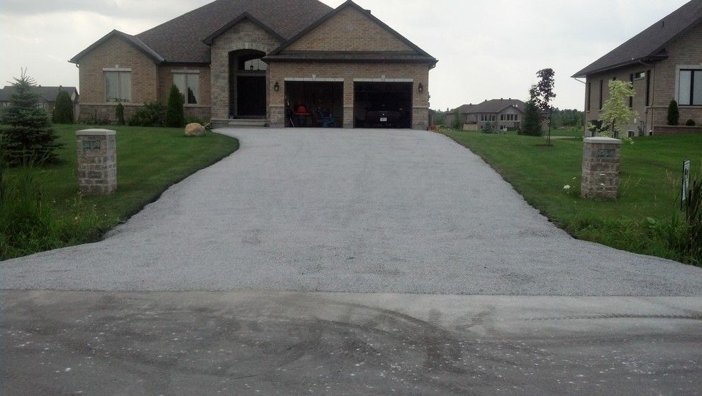 Tar and Chip Driveway for a Rustic Spaces with a Tar and Chip Driveway and Tar and Chip Ottawa by Tar and Chip Ottawa