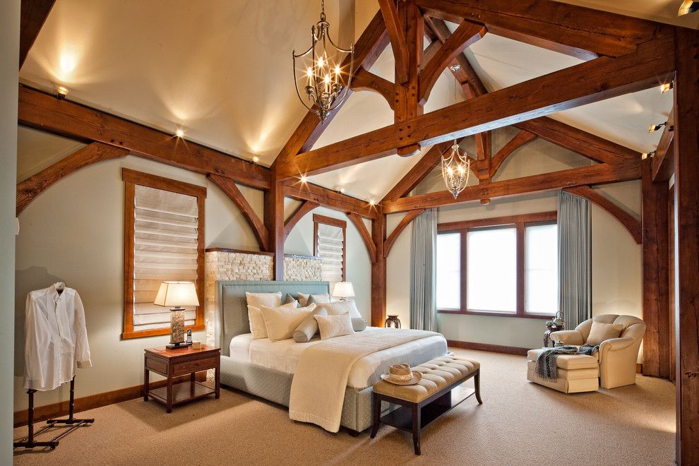 T&d Furniture for a Traditional Bedroom with a Traditional and Luxury Timber Frame by Tdswansburg Design Studio