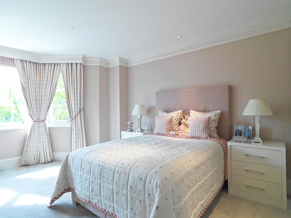 Teenage Girl Bedroom Ideas for a Transitional Kids with a Teenage Girl Bedroom and St Johns Wood Ii by Helen Ford Design