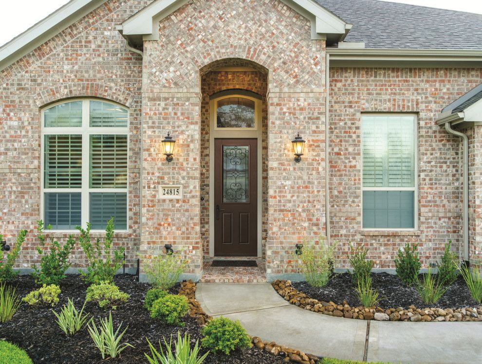Thermatru for a Transitional Exterior with a Exterior Door and 8ft. Smooth Star Door by Therma Tru Doors