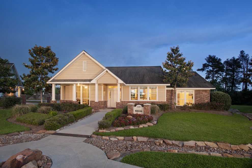 Tilson Homes for a Traditional Exterior with a the Nueces and the Nueces by Tilson Homes