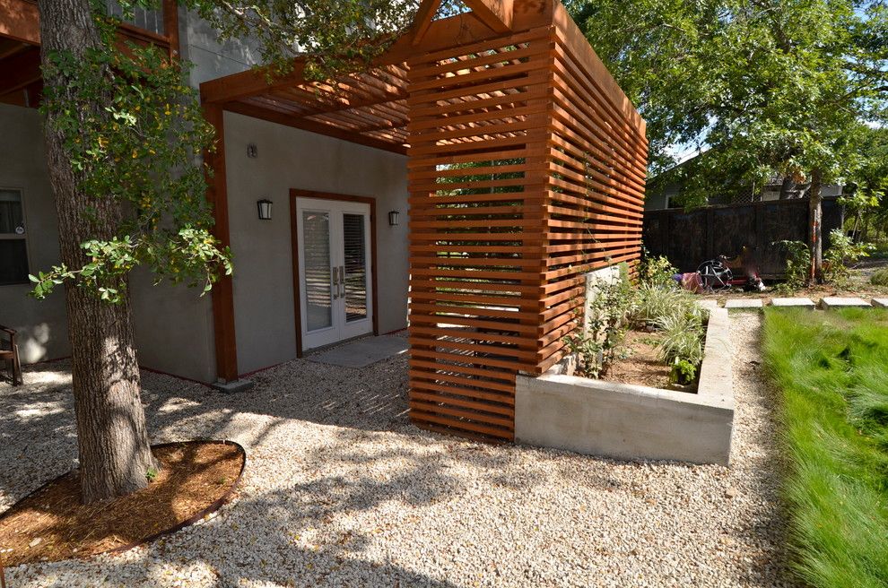 Treehouse Austin for a Contemporary Exterior with a Sconces and Esg Unit One by Ísark Studio