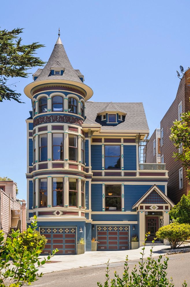 Trulia San Francisco for a Victorian Exterior with a Decorative Shingles and Buena Vista Beauty by Dennis Mayer, Photographer