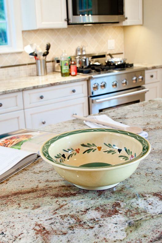 Typhoon Bordeaux for a Traditional Kitchen with a Typhoon Bordeaux Granite and Typhoon Bordeaux Granite Countertops by Counteredge