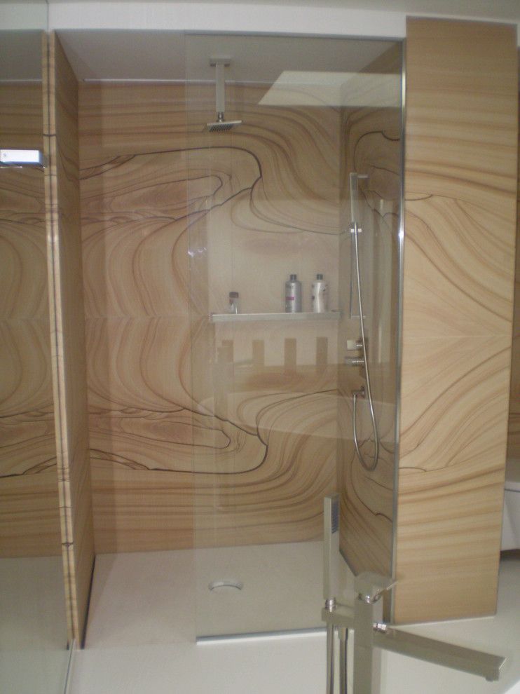 Verona Marble for a Contemporary Bathroom with a Contemporary and Villa Gurulian by Verona Marble Company
