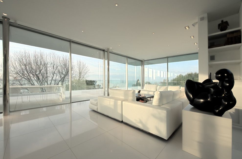 Verona Marble for a Contemporary Living Room with a Contemporary and Villa Gurulian by Verona Marble Company