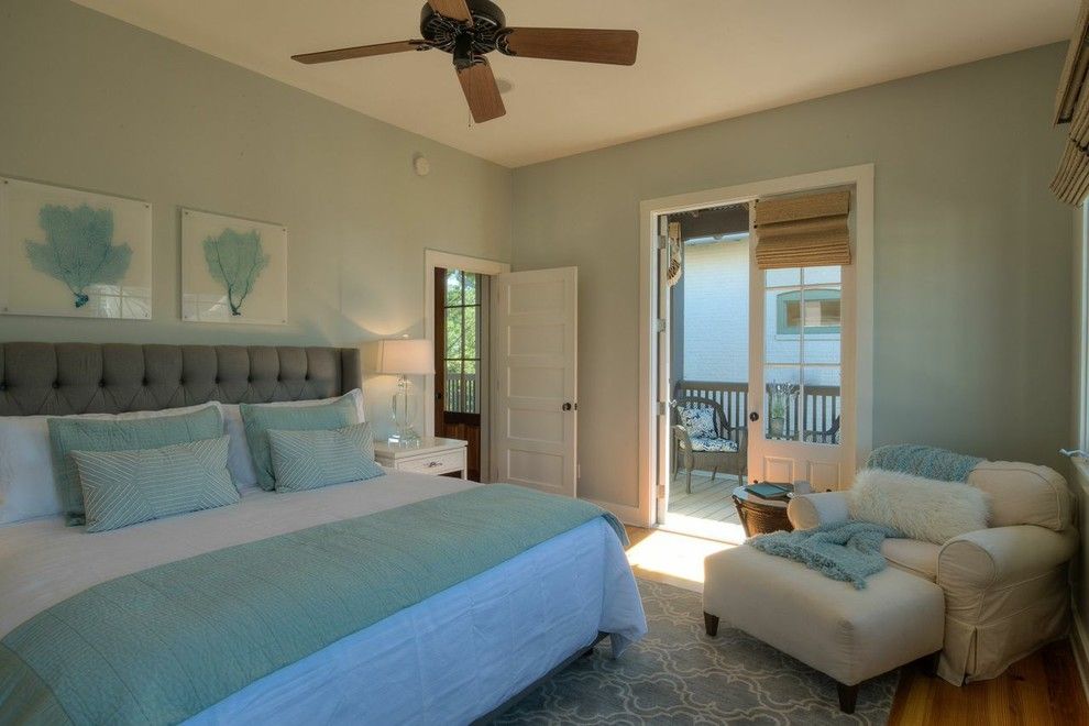 Vrbo Rosemary Beach for a Beach Style Bedroom with a Beach Design and Rosemary Beach Renovation by 30a Interiors