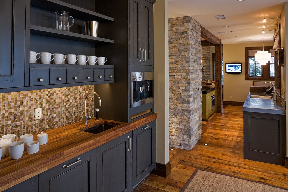 Walnut Creek Medical Group for a Rustic Kitchen with a Frame and Panel and Beaver Creek Remodel by Studio Spinnato, Inc.