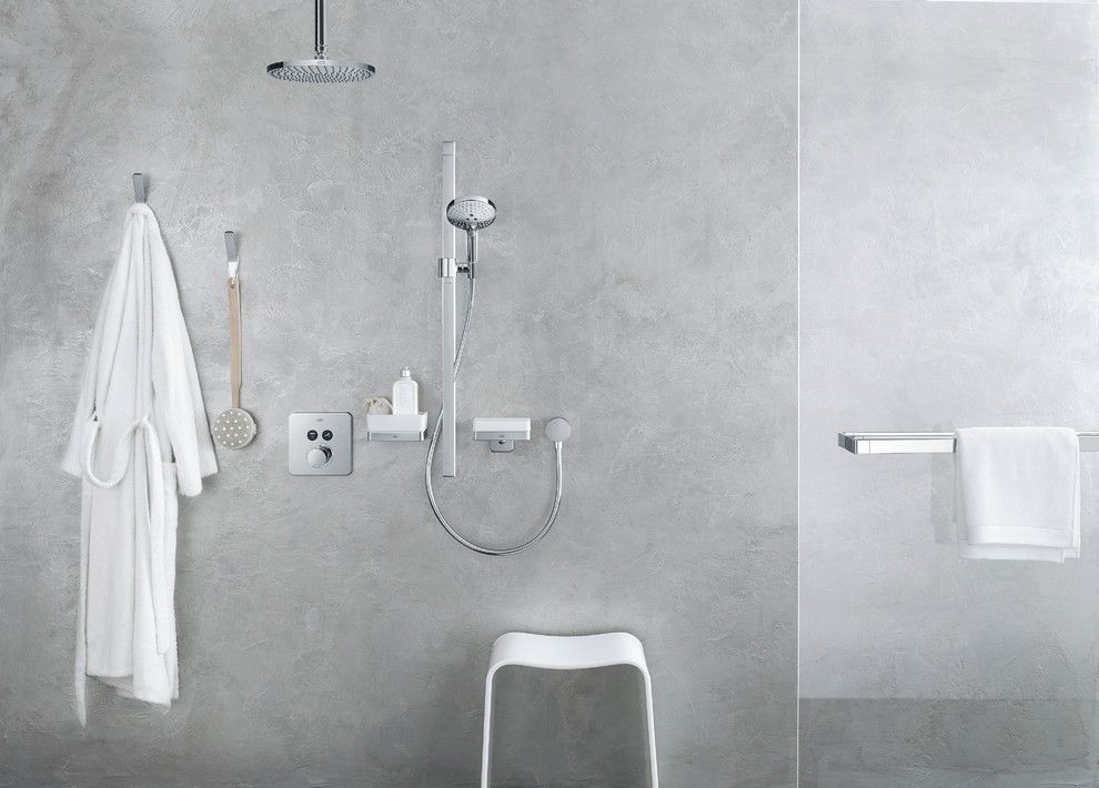 Water Spicket for a Modern Bathroom with a Handshower and Hansgrohe by Hansgrohe Usa